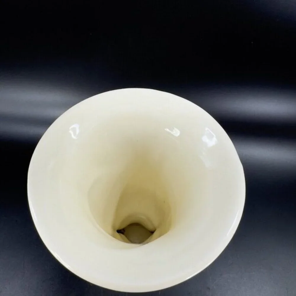 Vintage Art Deco Haeger Dove Vase 1940s White Glaze Ceramic Love Birds Decor VTG